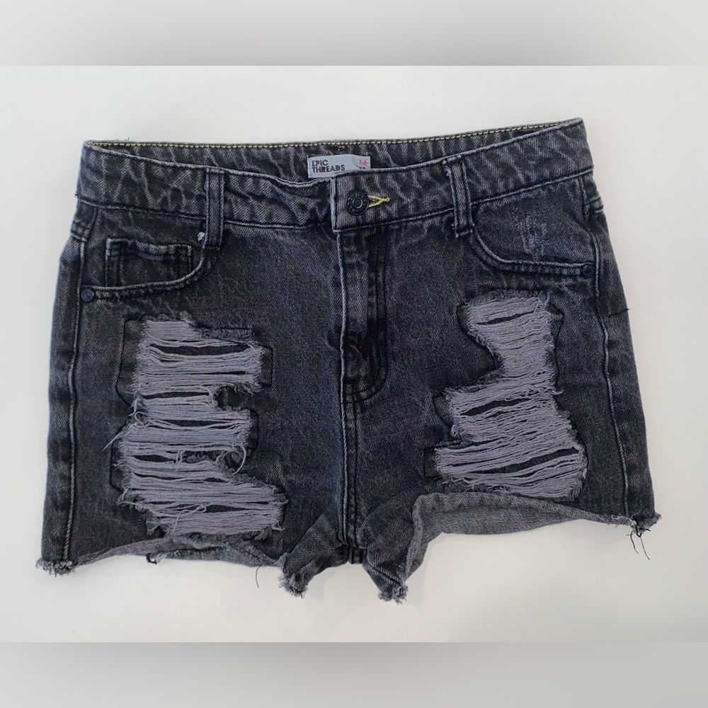 Epic Threads Denim Shorts Size 14
